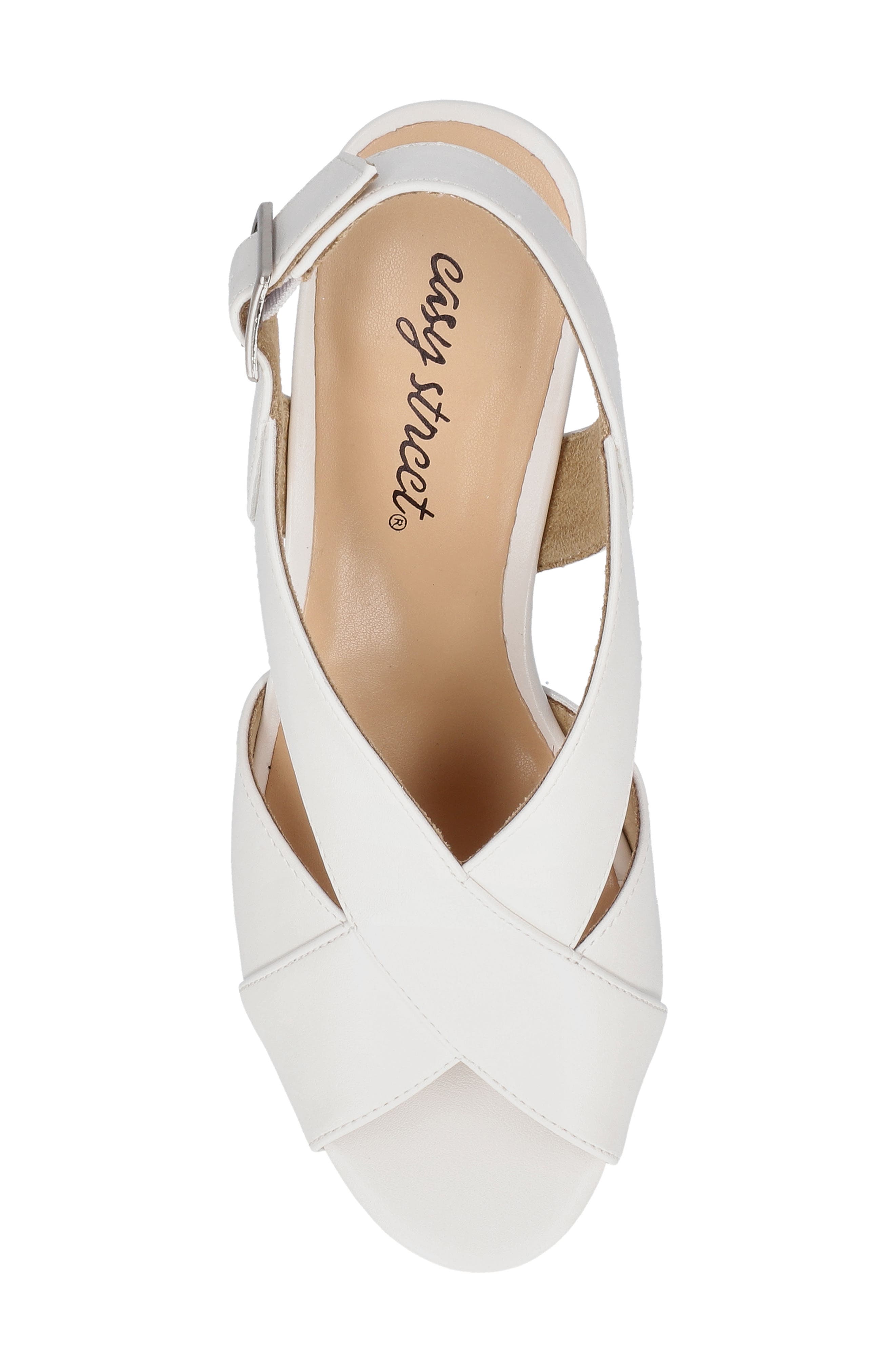 Christy Sandal, Alternate, color, WHITE