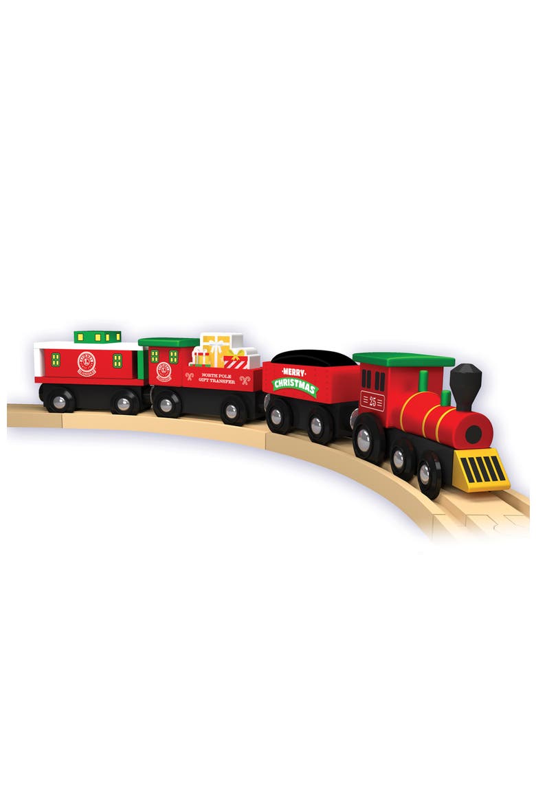 Lionel - Deluxe Holiday Toy Train Set, Alternate, color, Multicolor