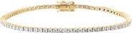 BY ADINA EDEN Lab Grown Diamond Four Prong Tennis Bracelet 14K