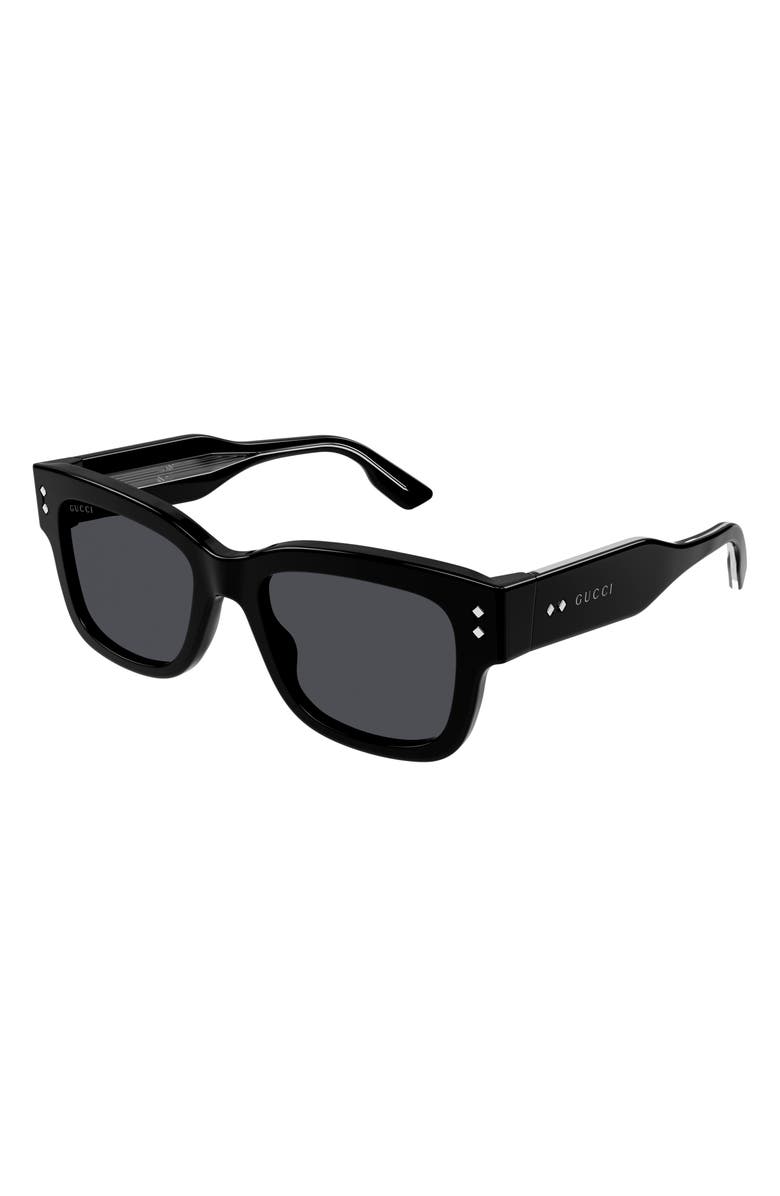 Gucci 53mm Square Sunglasses, Alternate, color,