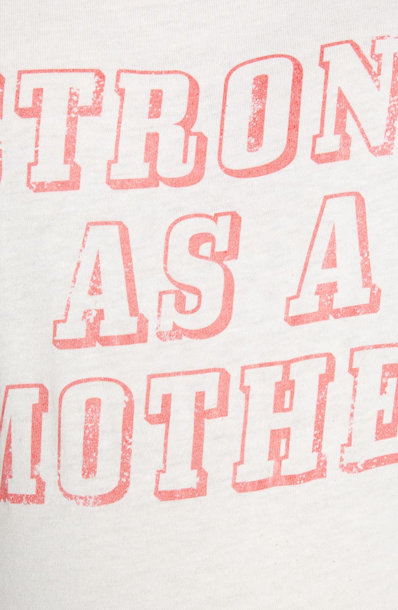 Bun Maternity Strong as a Mother Maternity Graphic Tee, Alternate, color,