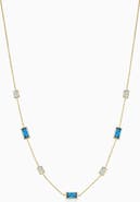 Oradina 14K Gold Fresco Station Necklace