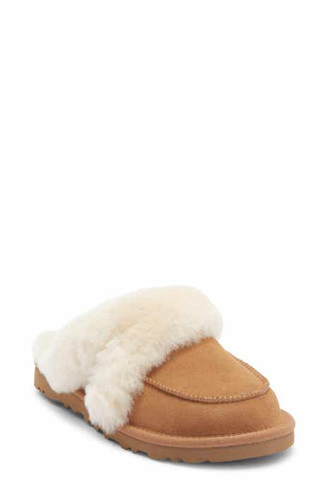 UGG® Loria Genuine Shearling Lined Slipper