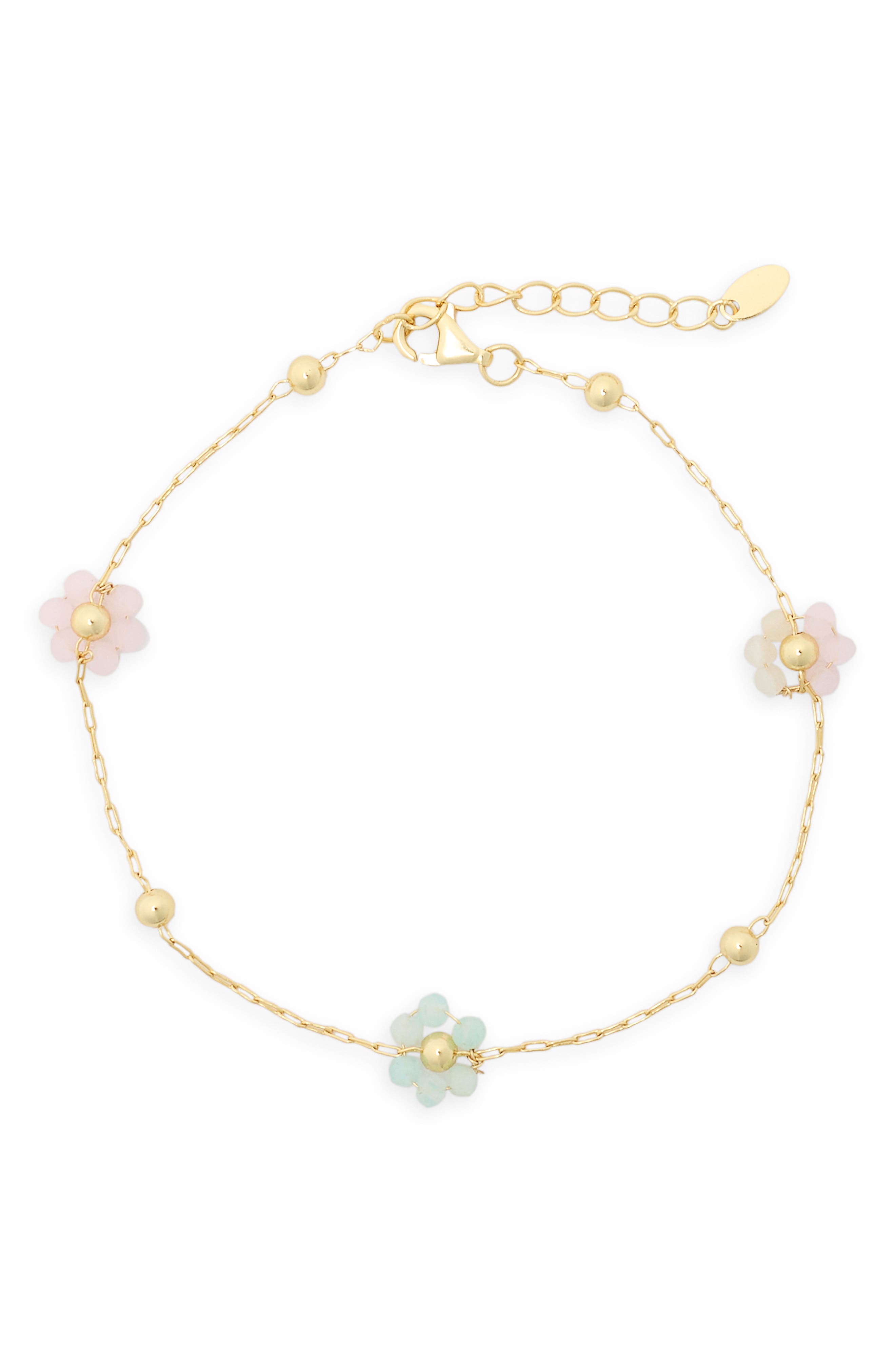 ARGENTO VIVO Agate Cluster Station Chain Bracelet