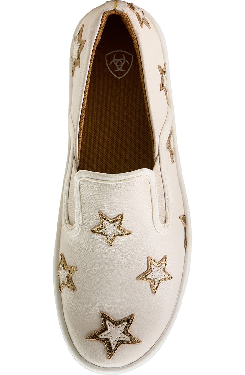 Ariat Skylar Slip-On Sneaker, Alternate, color, Ivory Pearl