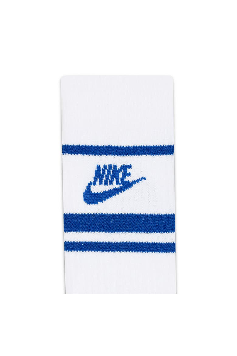 3-Pack Dri-FIT Everyday Essentials Crew Socks, Alternate, color, 105 WHITE/GAMERL