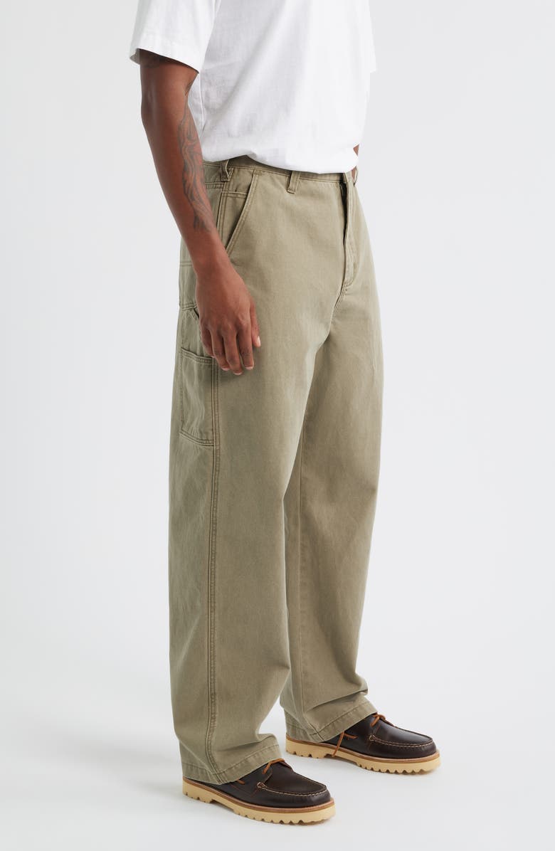 Obey Big Timer Carpenter Pants, Alternate, color, Mermaid Faded Wash