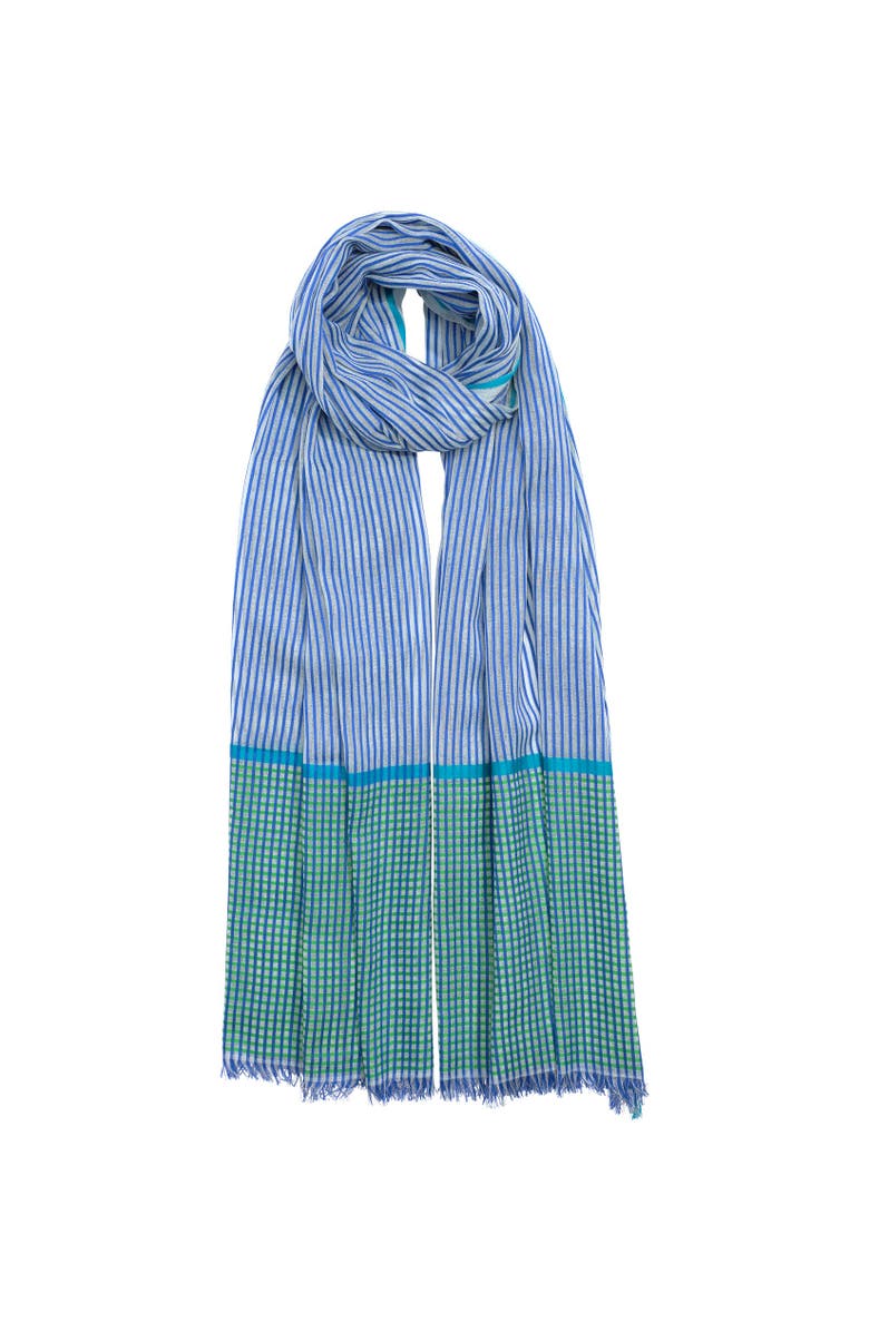 Echo Check In Wrap, Main, color, Ultramarine