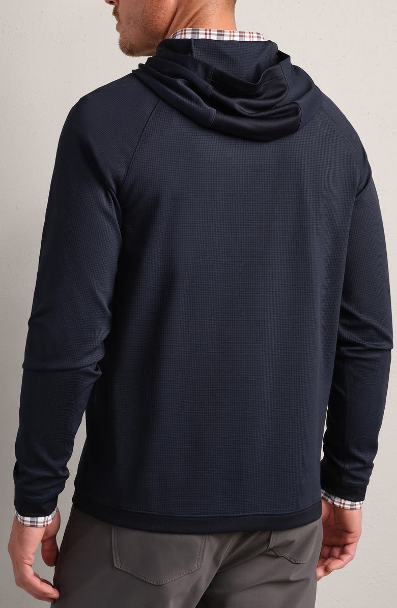 Rhone Waffle Tech Hoodie, Alternate, color, True Navy