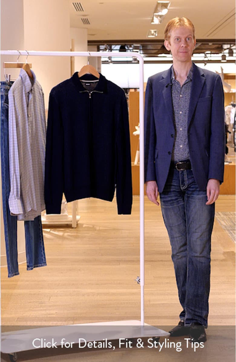 Illarione Mixed Media Jacket, sales video thumbnail