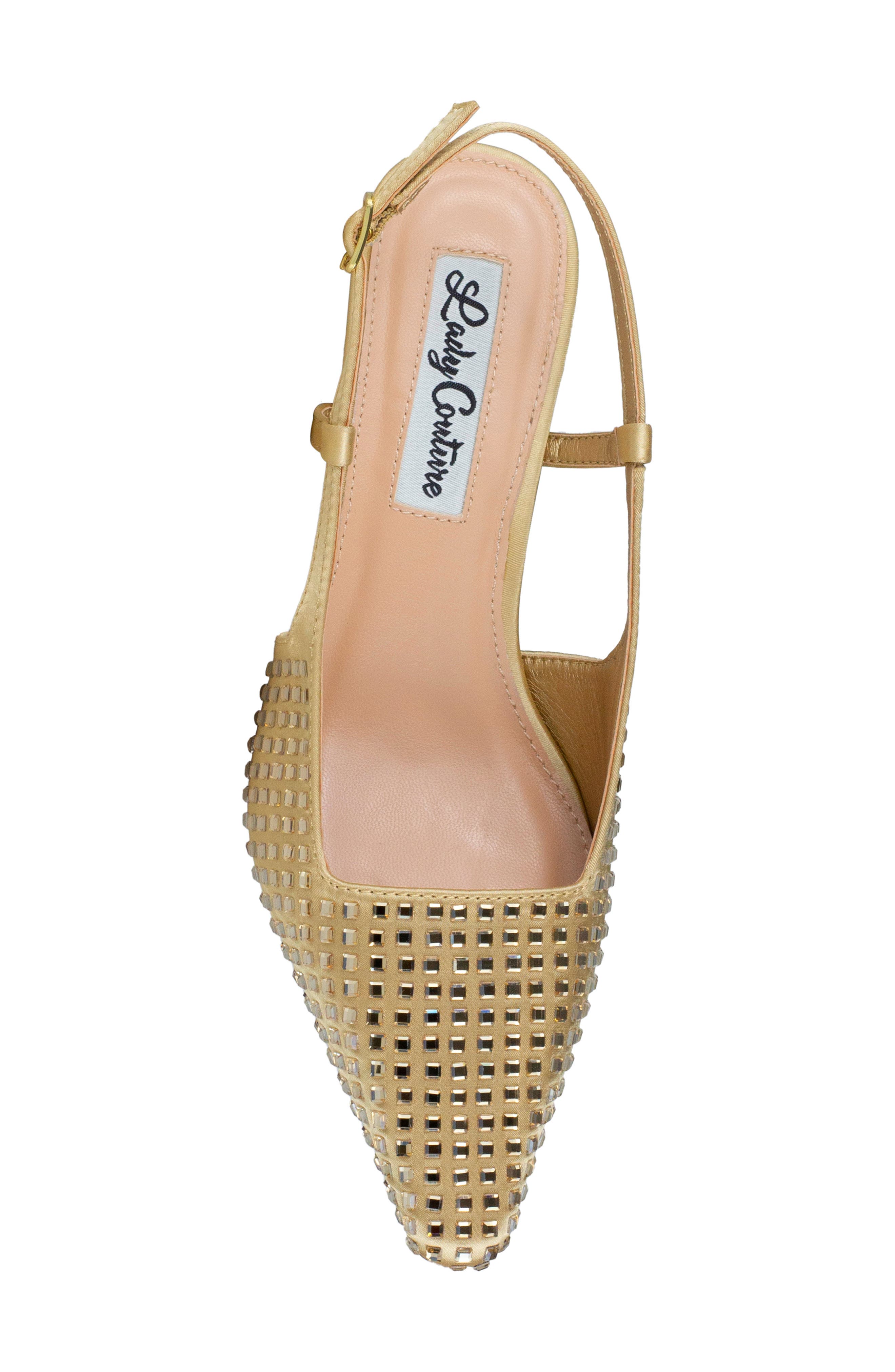 Shananr Slingback Pump, Alternate, color, GOLD