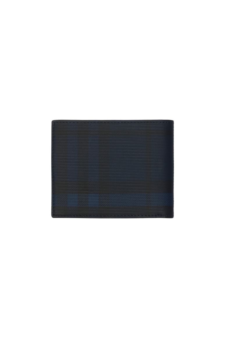 Check Slim Bifold Wallet, Alternate, color, Navy