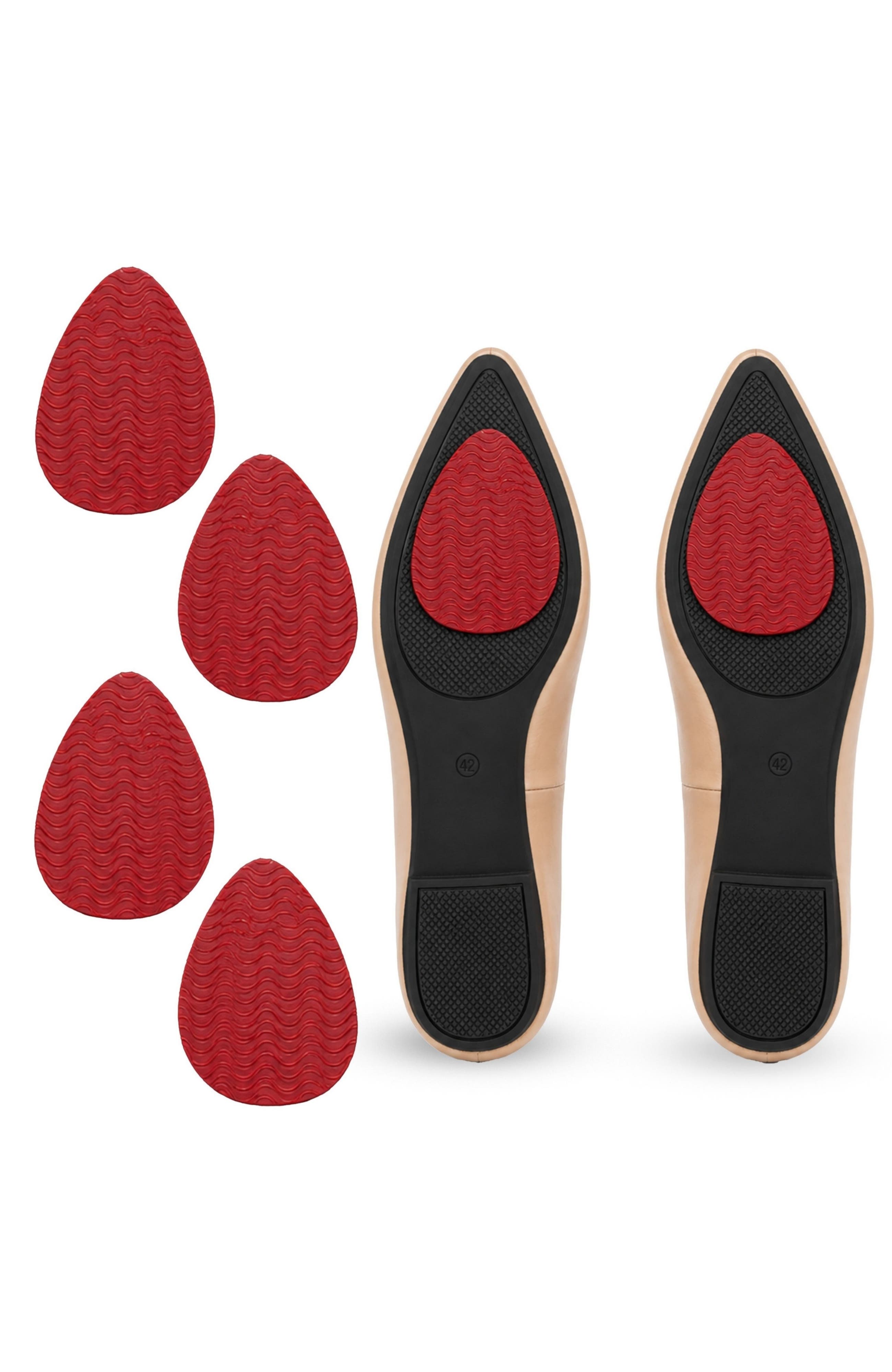 2-Pack Grip No-Slip Shoe Pads, Alternate, color, Red