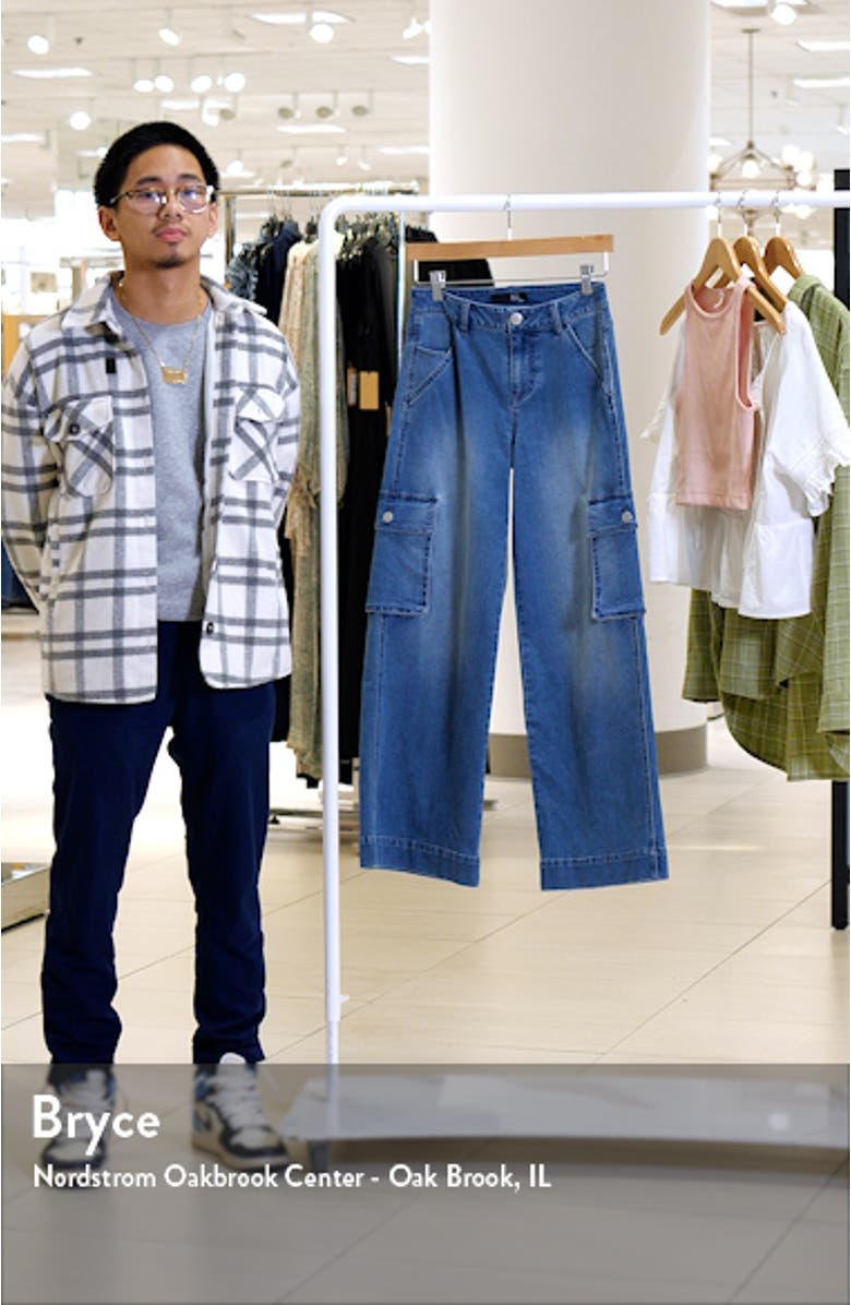 Wide Leg Utility Jeans, sales video thumbnail