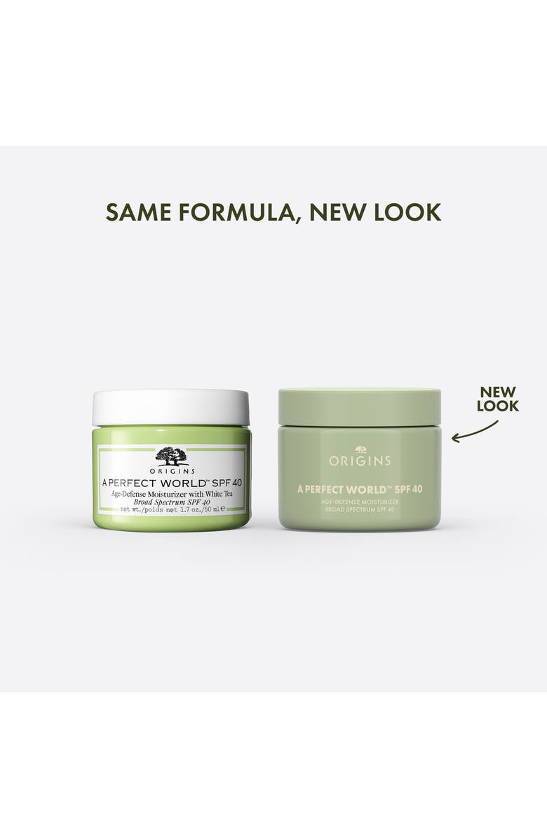 A Perfect World<sup>™</sup> SPF 40 Age-Defense Moisturizer with White Tea