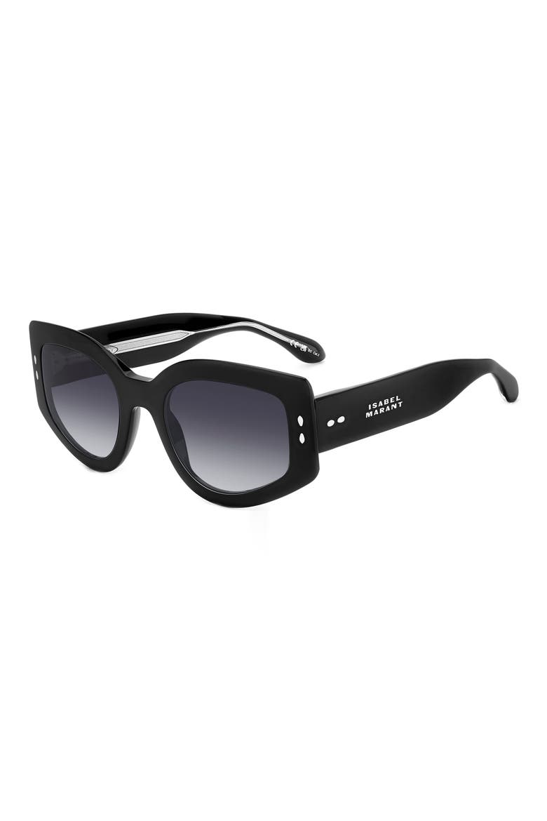 54mm Gradient Cat Eye Sunglasses, Alternate, color, 0807-9O
