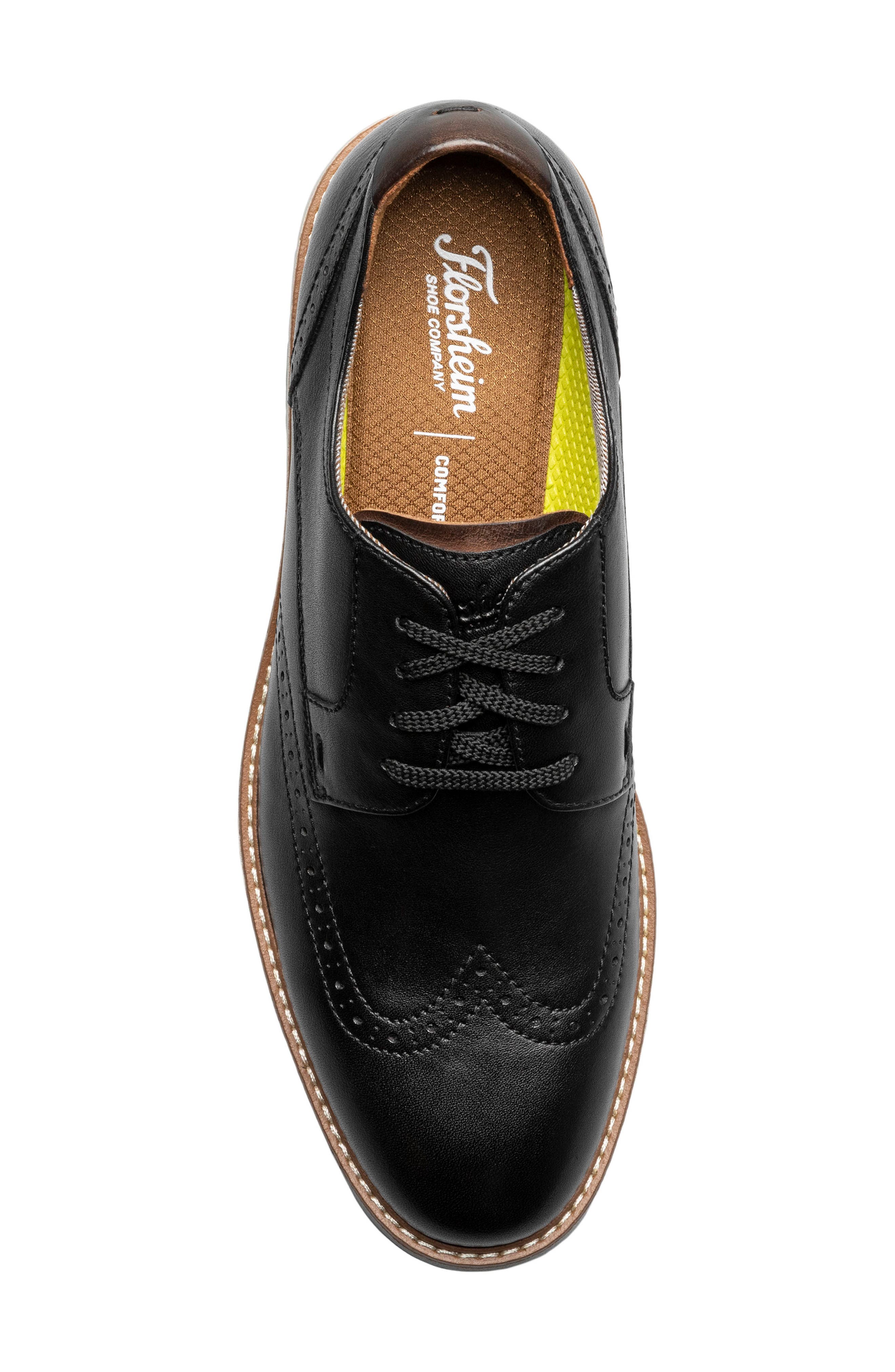 Florsheim Vibe Wingtip Derby, Alternate, color, Black