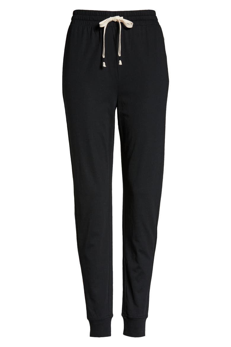 Elsey Tie Waist Lounge Pants, Alternate, color, TAR