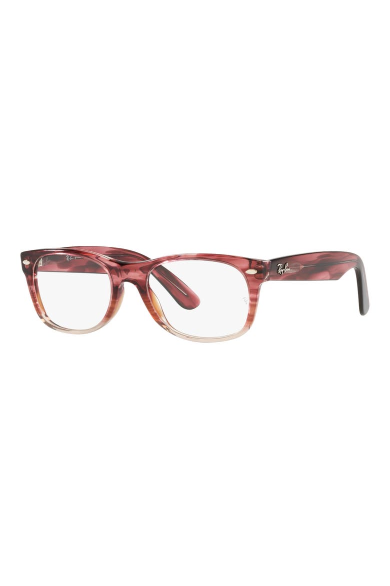 RX5184F 52mm Square Optical Glasses, Alternate, color, HAVANA