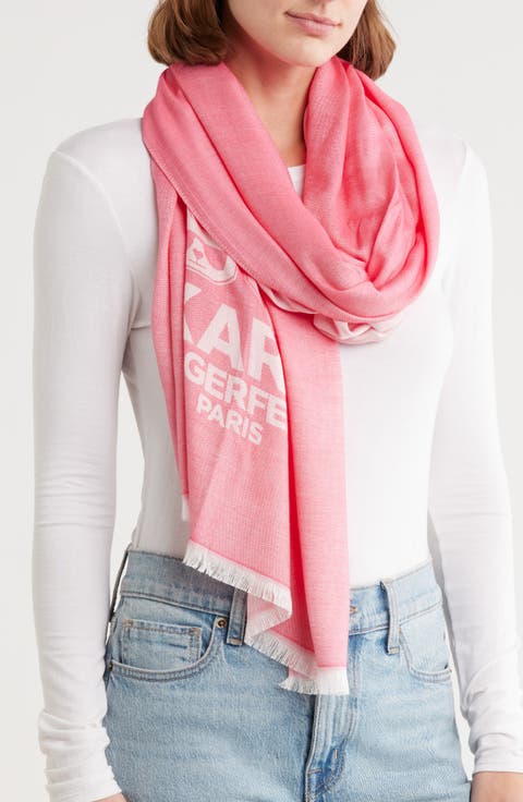 Karl Choupette Pashmina Scarf