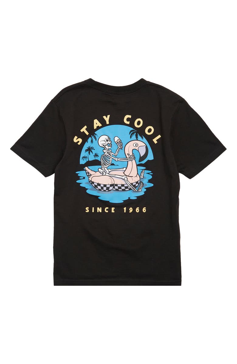 Vans Kids' Permanent Vacation Graphic T-Shirt, Alternate, color, 