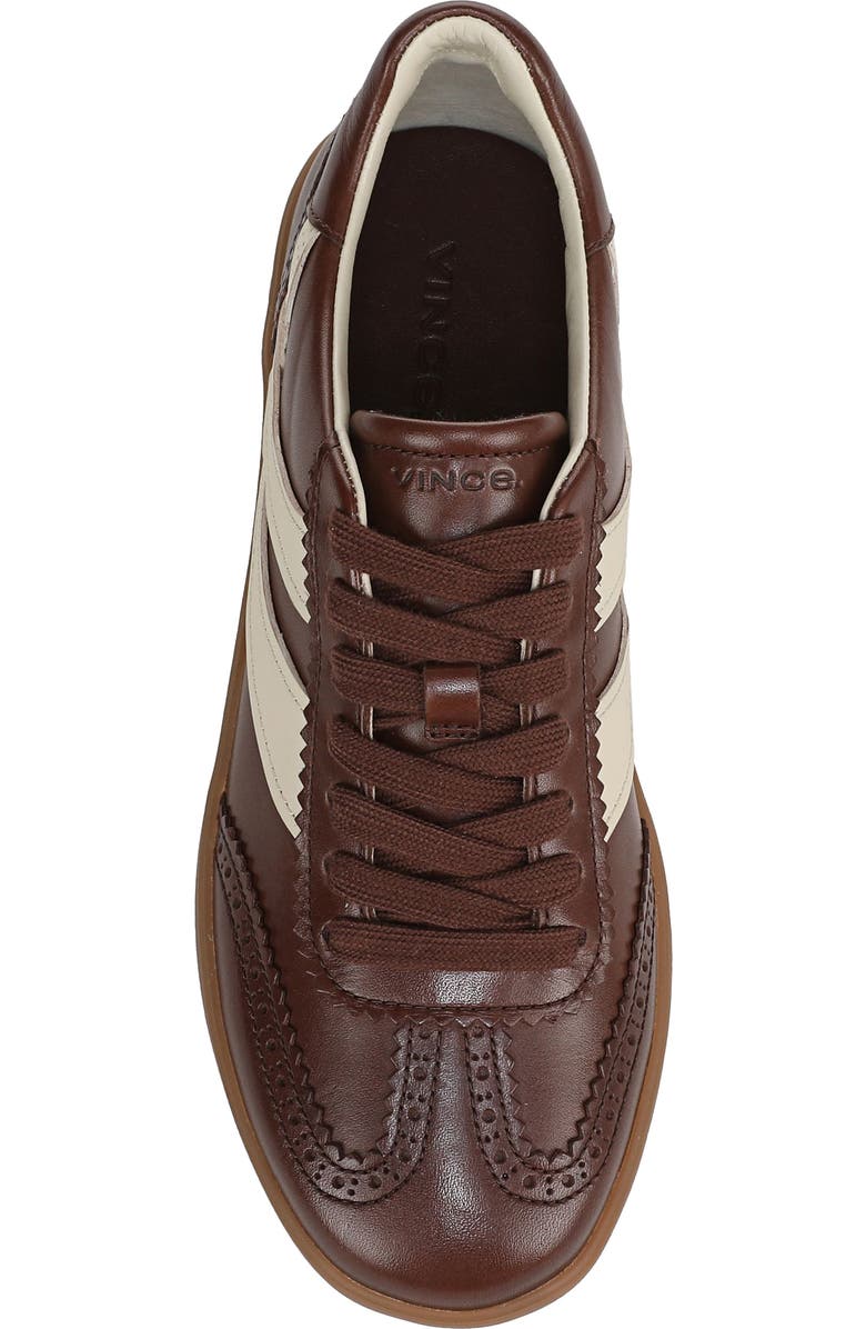 Vince Oasis Brogue Sneaker, Alternate, color, Molton Brown/ Moonlight