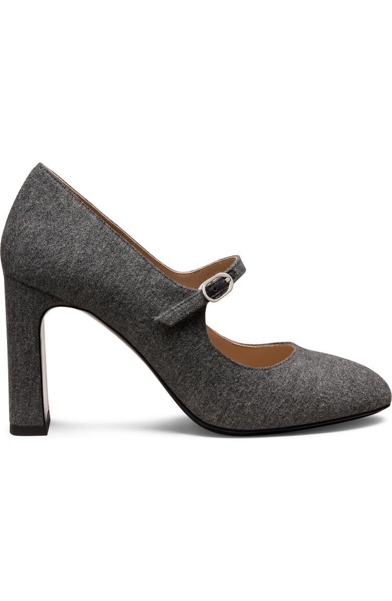 Stuart Weitzman Babette Mary Jane 85 Pump, Alternate, color, Slate