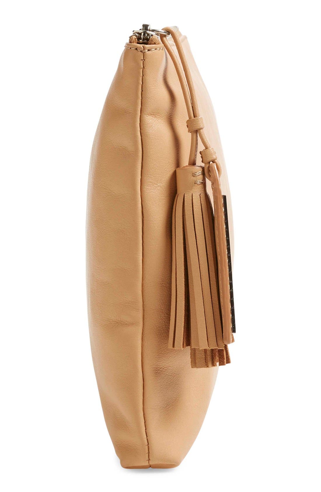 Tassel Pouch, Alternate, color, NATURAL