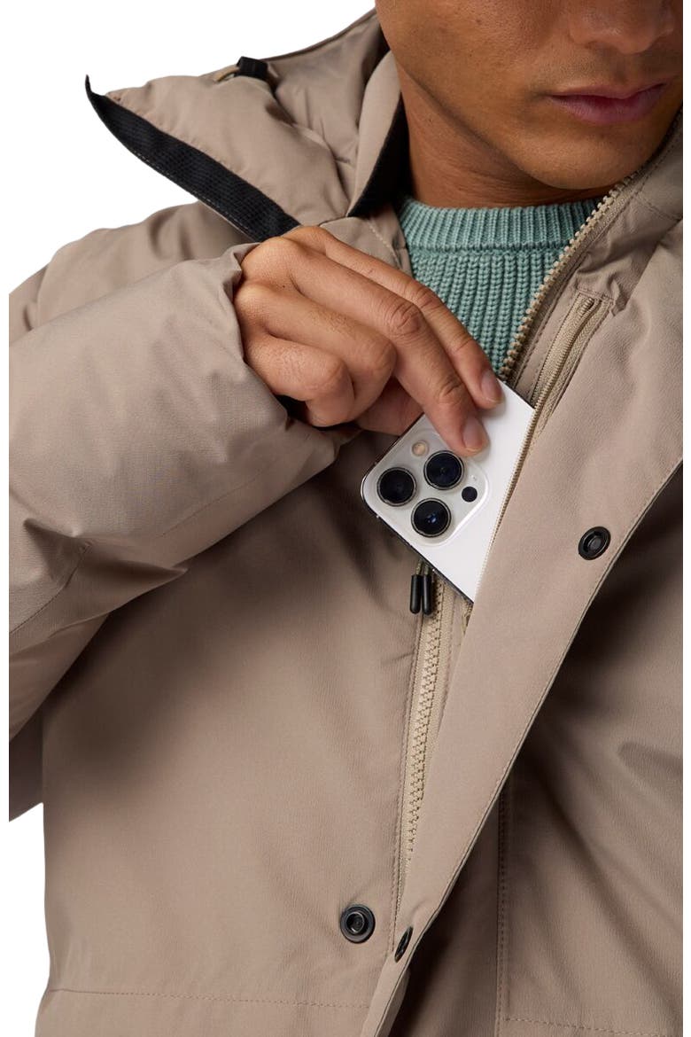 Allied Down Après Jacket - Men's, Alternate, color, Fallen Rock