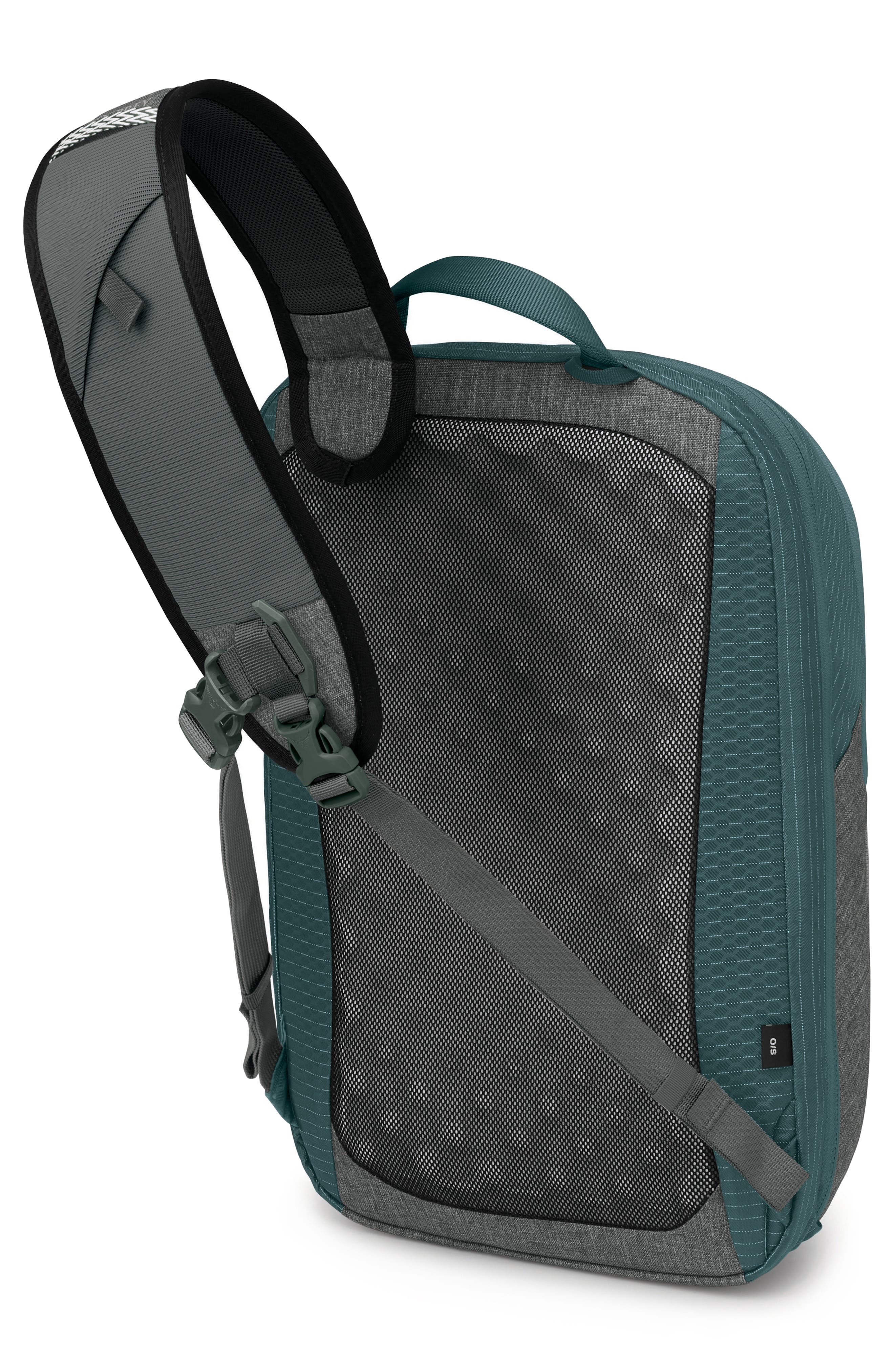 Osprey Nebular 11-Liter Sling Bag, Alternate, color, Cascade Blue Coal Grey Heather