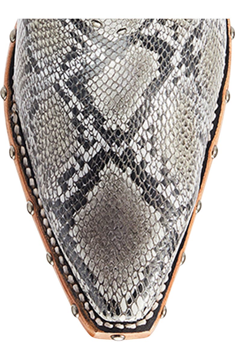 Ariat Greeley Western Bootie, Alternate, color, Natural Snake