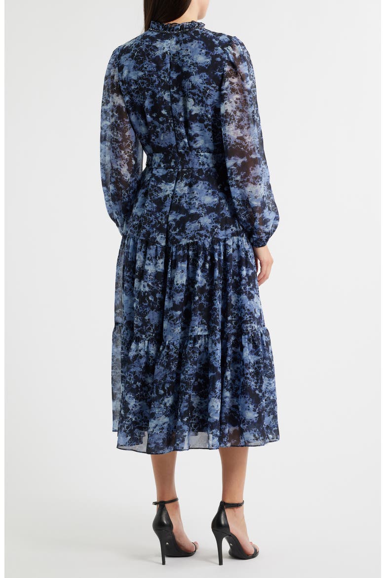 Judge Floral Print Long Sleeve Maxi Dress, Alternate, color, MIDNIGHT MULTI