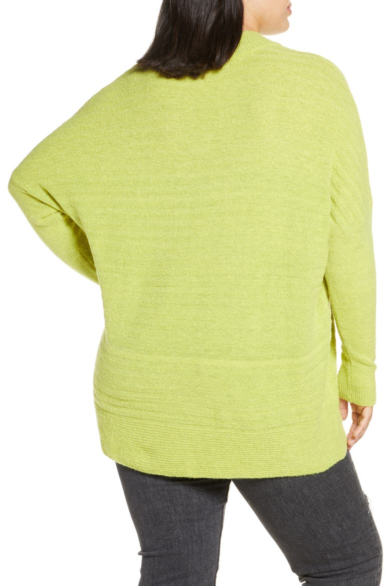 Textured Mock Neck Sweater, Alternate, color, SULPHER SPRING
