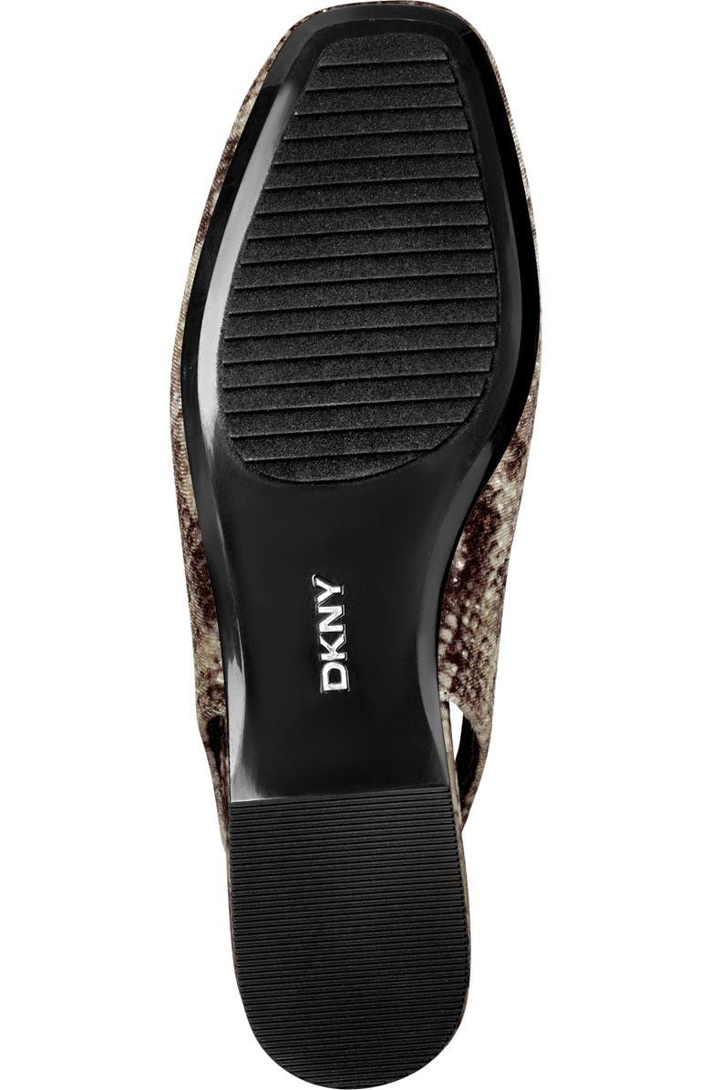 DKNY Darrow Slingback Flat, Alternate, color, Beige Multi