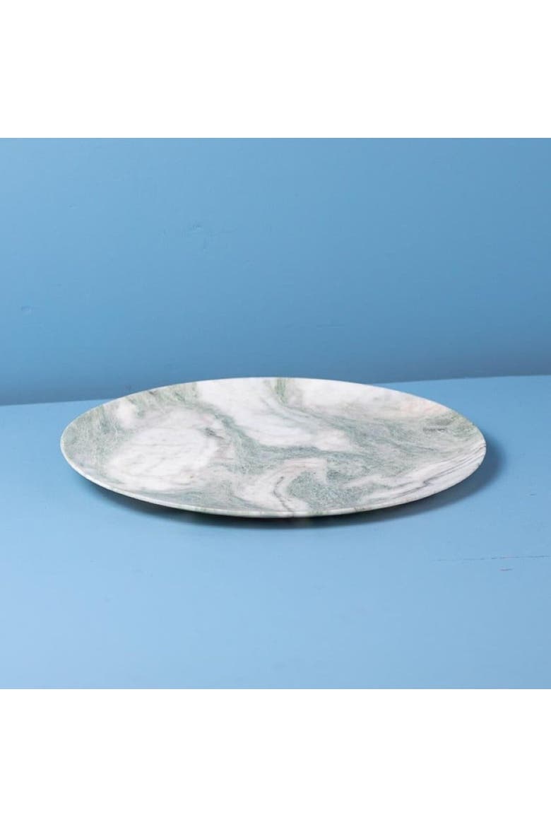Lady Onyx Platter, Alternate, color, White
