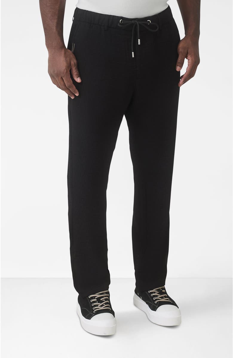 MAUVAIS Fiorano Relaxed Fit Trousers, Main, color, Black