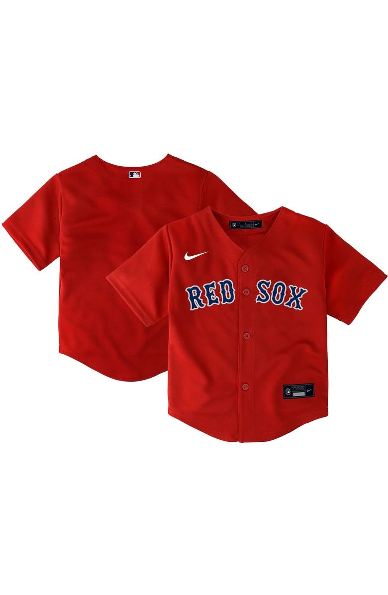 Nike Infant Nike Red Boston Red Sox Alternate Replica Team Jersey, Main, color, Red