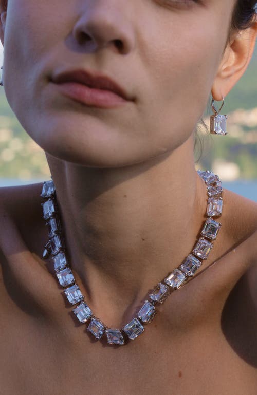 Rc Retro Chic Coconut Glow Necklace In Silver