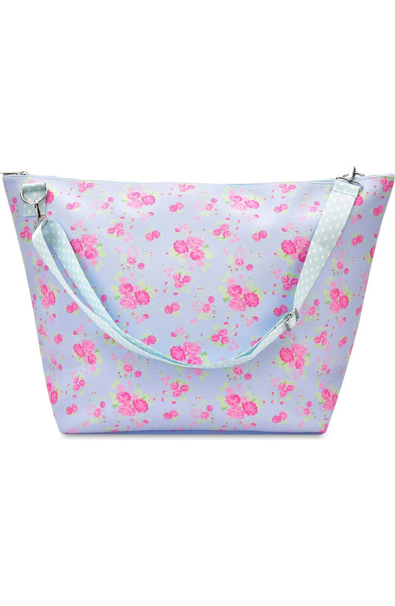 Iscream Kids' Ditsy Floral Weekend Tote Bag, Main, color, Blue Multi