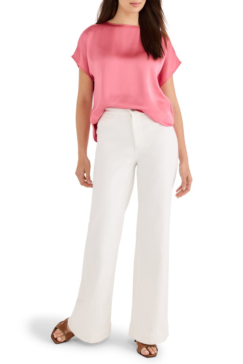 Day Gloss Top, Alternate, color, RASPBERRY