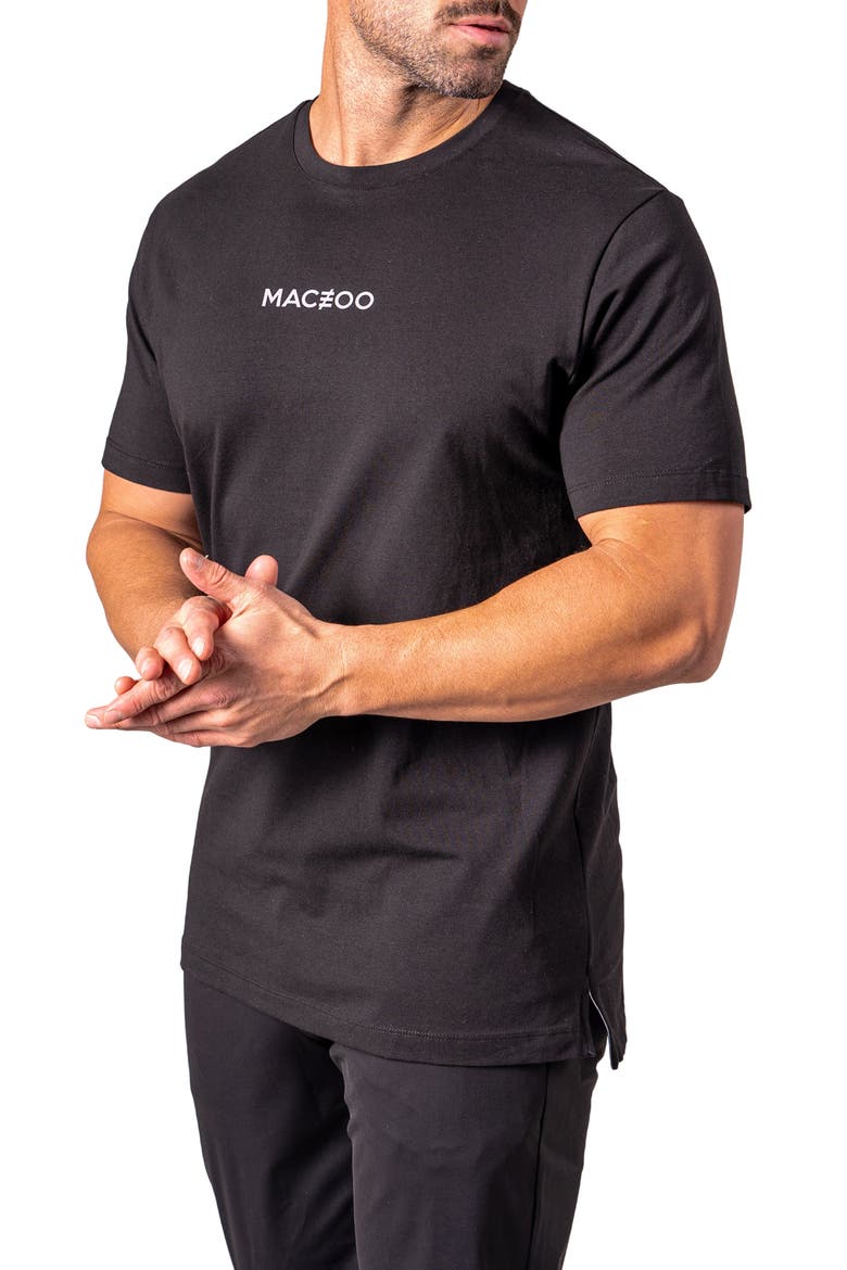 Neon Asad Embellished T-Shirt, Alternate, color, BLACK