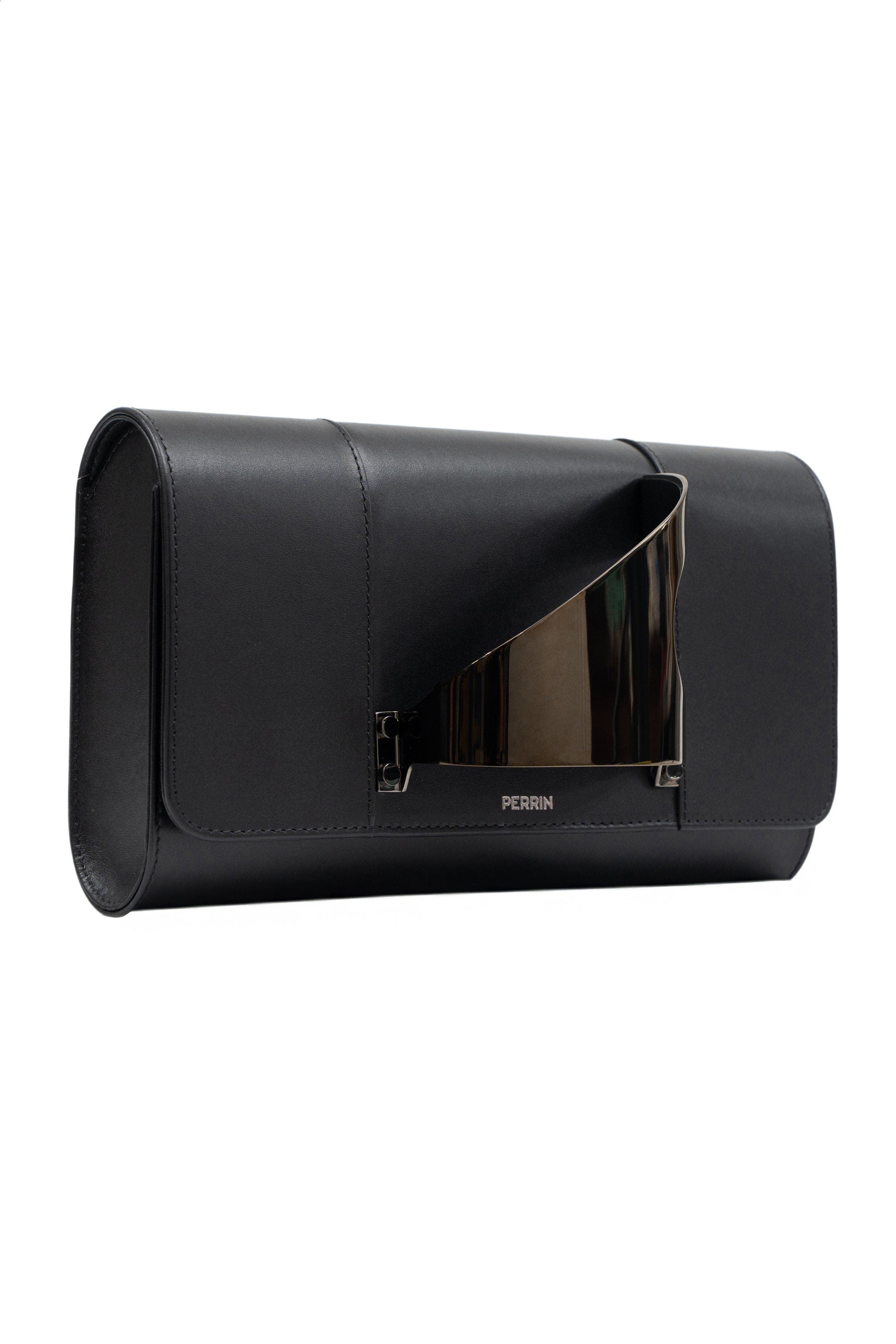 PERRIN PARIS L'Eiffel Clutch, Alternate, color, Black Ruthenium