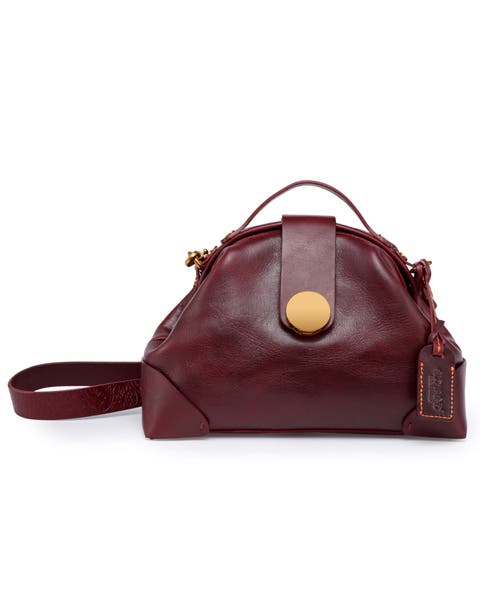 Romani Genuine Leather Compact Doctor Crossbody Bag