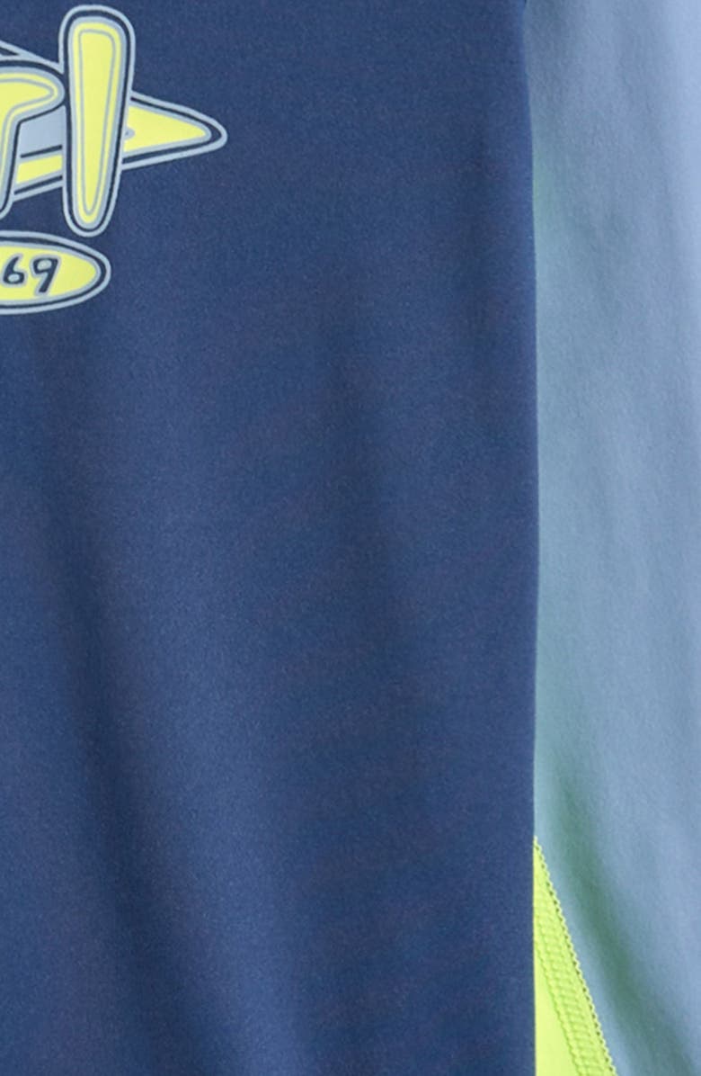 Rip Curl Kids' Ride the Wave Long Sleeve Rashguard, Alternate, color, Light Navy