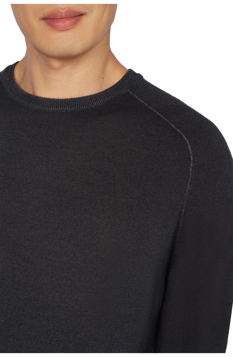 Jack Victor Crewneck Merino Wool Sweater, Alternate, color, 