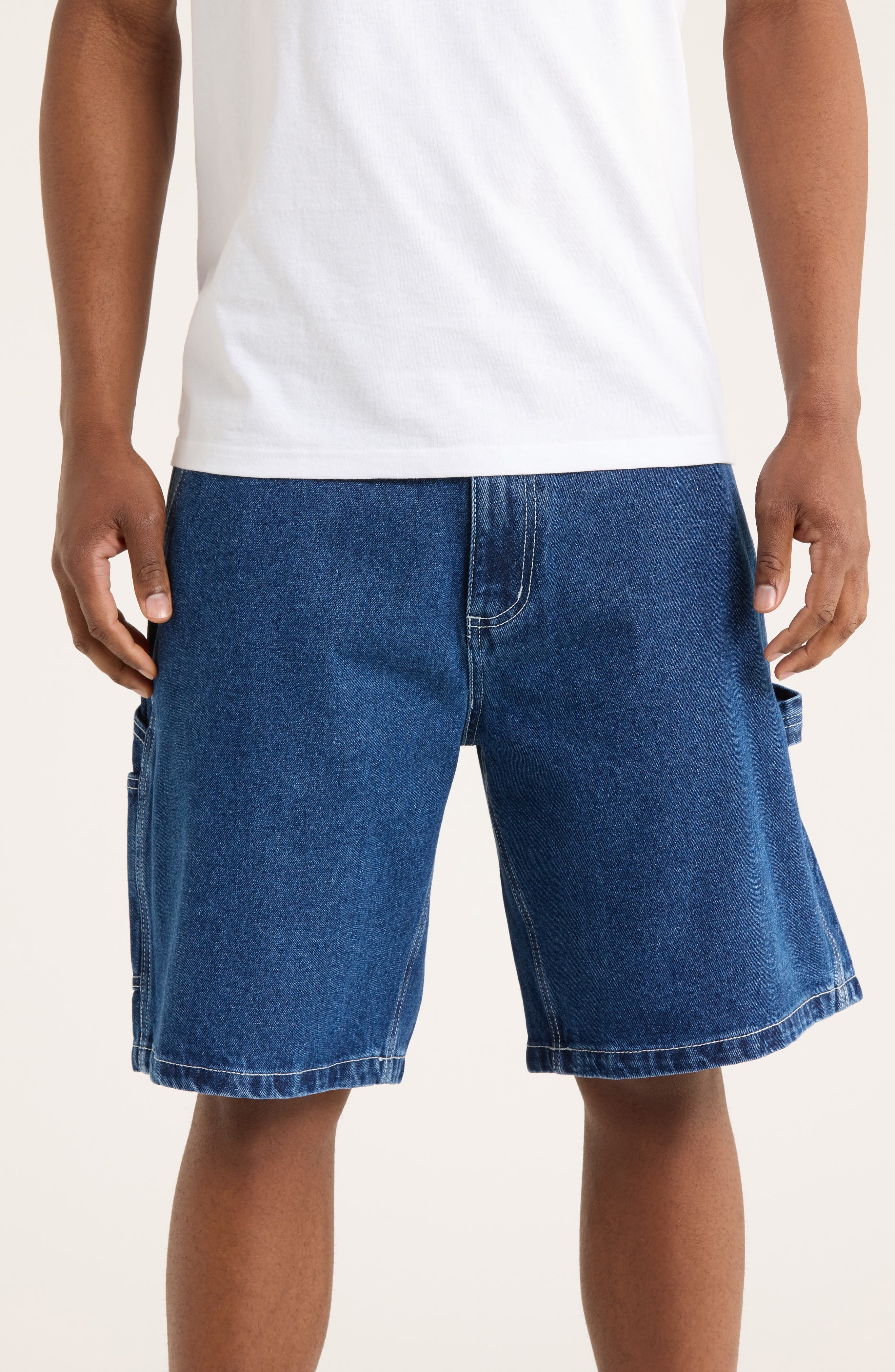 Obey Bigwig Denim Carpenter Shorts