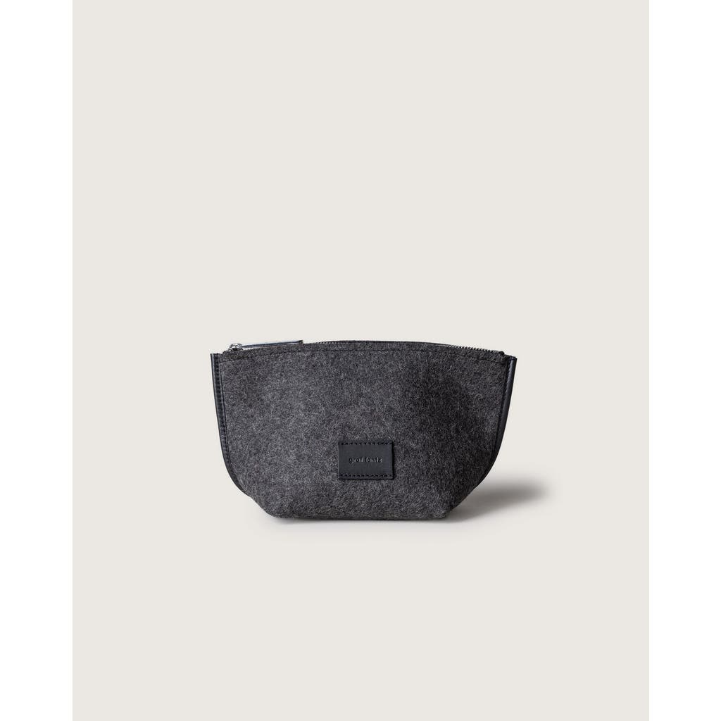 Graf & Lantz Graf Lantz Hana Canvas Pouch In Black