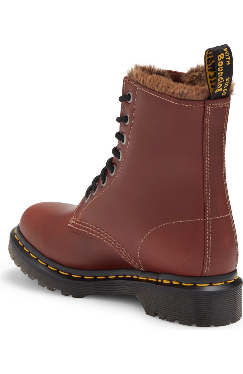 Dr. Martens 1460 Serena Aburzzo Lug Sole Leather Boot, Alternate, color,