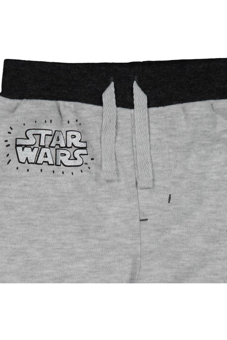 The Mandalorian Grogu 2-Pack Jogger Pants, Alternate, color, Charcoal Heather Gray