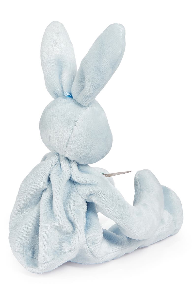 Bunnies by the Bay Blanket & Bunny Silly Buddy Pacifier Holder Gift Set, Alternate, color, Blue